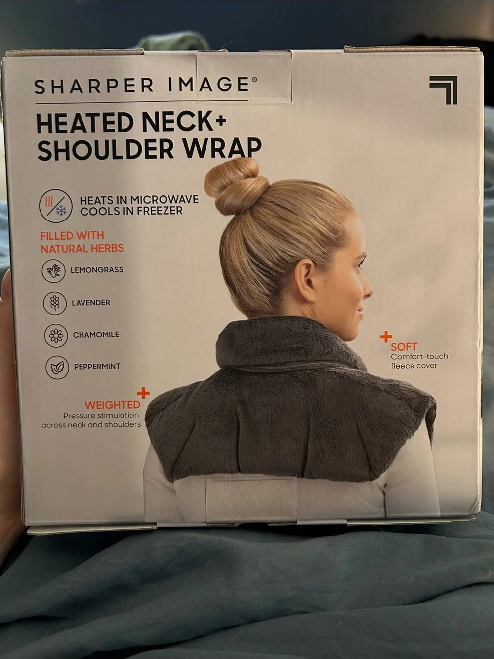 Sharper Image Hot and Cold Neck & Shoulder Wrap